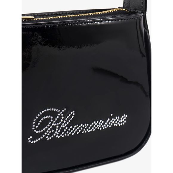 BLUMARINE WOMAN  Patent leather handbag - Picture 5 of 5